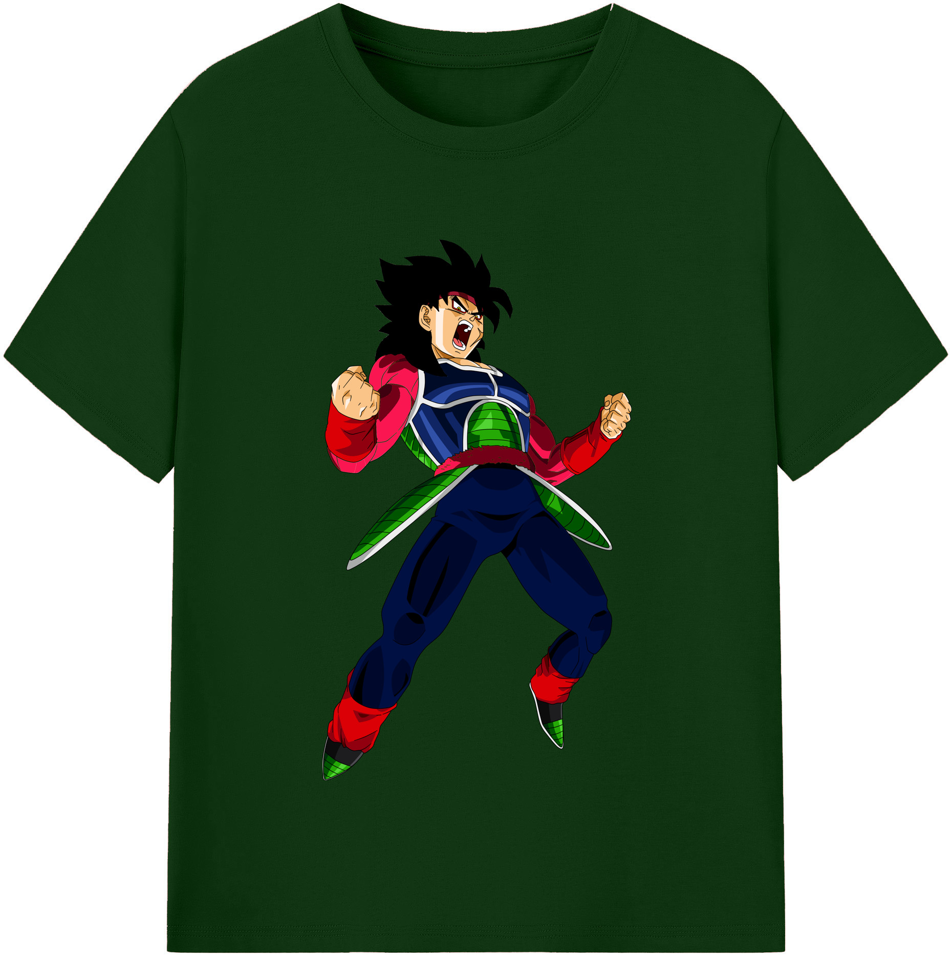 （画像用） ドラゴンボール バーダック DRAGON BALL Burdock 綿100％半袖Tシャツ（フロントプリント）